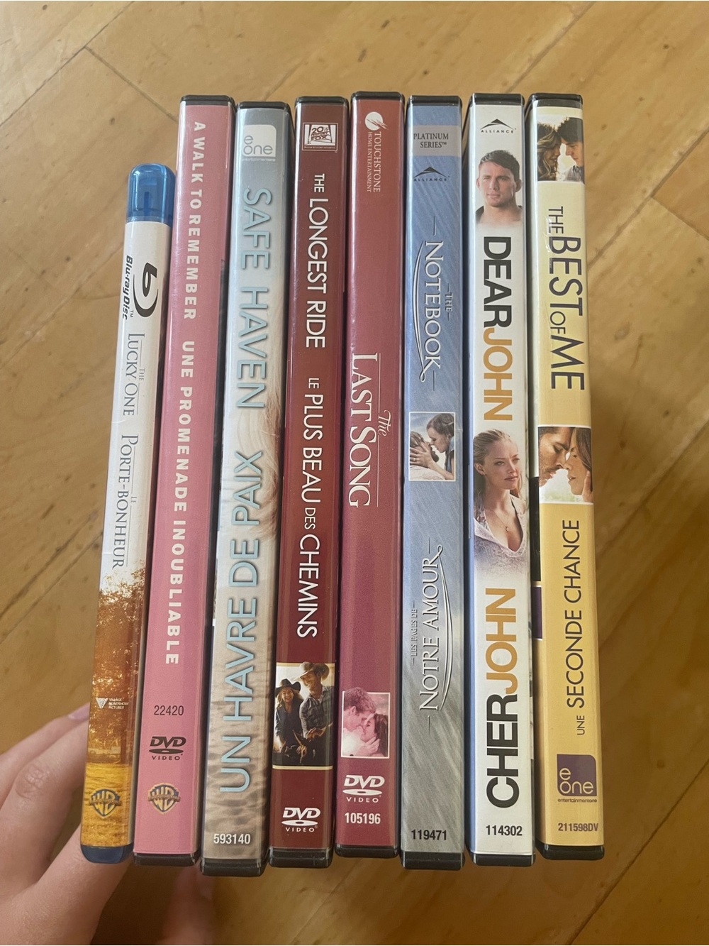 Nicholas Sparks movie lot